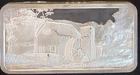 1975 Spring Mill America The Beautiful Hamilton Mint-0.999 Silver 1 Oz Art Bar