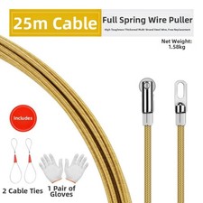 Multi Length Electrical Wire Threader Tool Spring Steel for PVC Metal Conduit