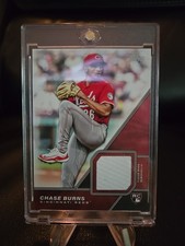 2026 Topps Update Chase Burns Material Relic RC