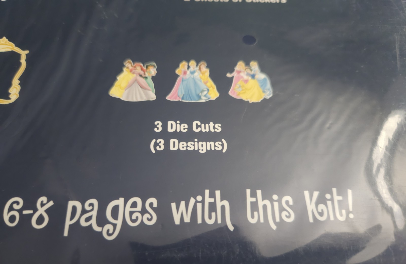 Sealed Disney Princess Create Magic 12x12 Scrapbook Kit Jasmine Ariel Snow White