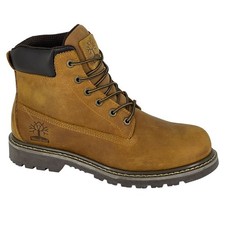 Image of Mens Leather Safety Work Boots Goodyear Welt Oil Resistant Utility UK 6-12