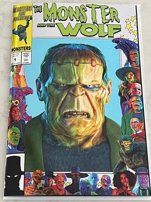 Mark Spears Monster & The Wolf #1 Chrome Bonus Cover #103/250 Kickstarter Signed