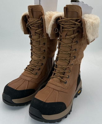 Ugg Adirondack XXV Women's Size 7.5 Chestnut Leather Winter Boots