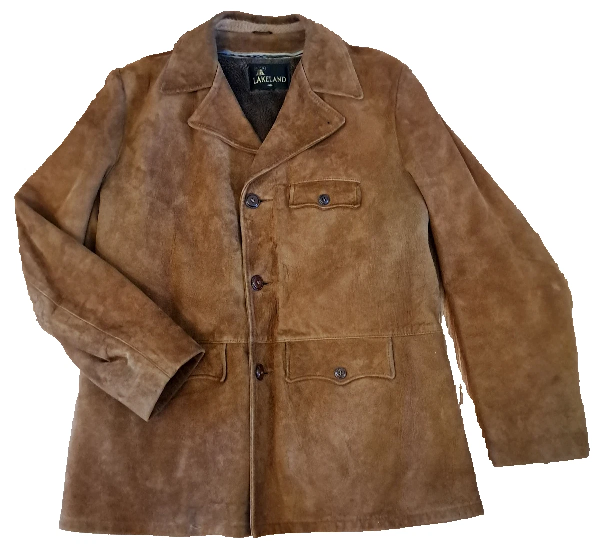 Suede 1980s Vintage Outerwear Coats & Jackets for Men for sale | eBay