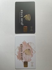 2 Stück  RFID Blocker Karte NFC Schutz für EC Kreditkarten