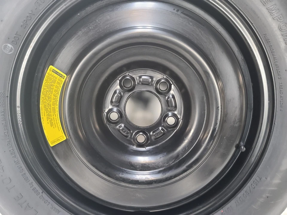 Spare Tire W/Jack Kit 17" Fits 2016-2023 Mazda Cx9 Compact Donut. - Image 3 of 4