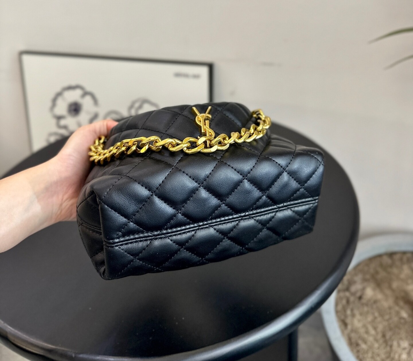 Borsa trucco Saint Laurent nuova