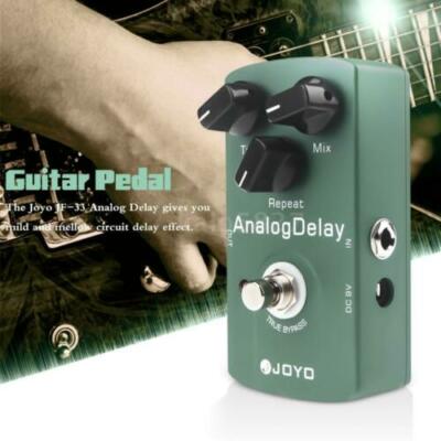 JOYO JF-33 Electric Guitar Effect Pedal Analog Delay True Bypass 600-3000ms Time