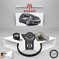 Verteilerkit + Wasserpumpe FüR Toyota Aygo 1.4 HDI 40KW 54CV 2005 -
