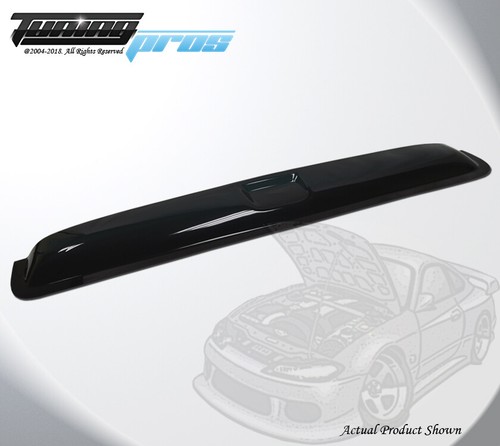 Pluie Garde Sunroof Lune Visière 980mm Type2 Foncé Fumée Pour 2003-08 Subaru - Photo 2 sur 4