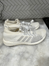 Adidas Pulseboost HD FU7344 White Gray WoMen s 10.5 Boost Running Shoes