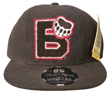 Stall & Dean 6 3/4 Hat B Bears Ivy League Brown Cap