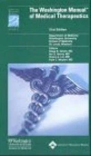 The Washington Manual of Medical Therapeutics, 31st Edition (Spiral Manua - GOOD