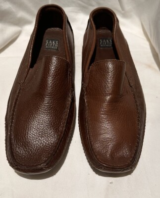 Saks Fifth Avenue men’s slip on loafers Saks Fifth Avenue COLLECTION Leather Penny Loafers | Saks  main image 3