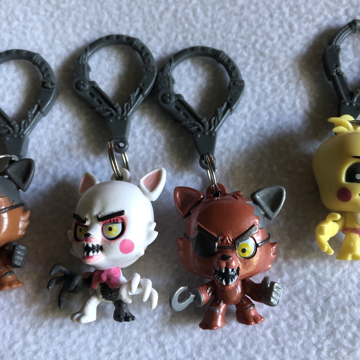 FNAF Backpack Hangers / Keychain Lot Five Nights at Freddy's