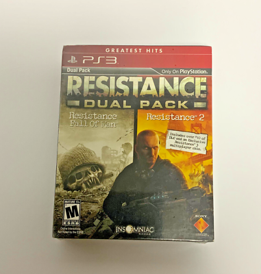 Resistance Dual Pack (Sony PlayStation 3) Brand New Sealed PS3 | eBay