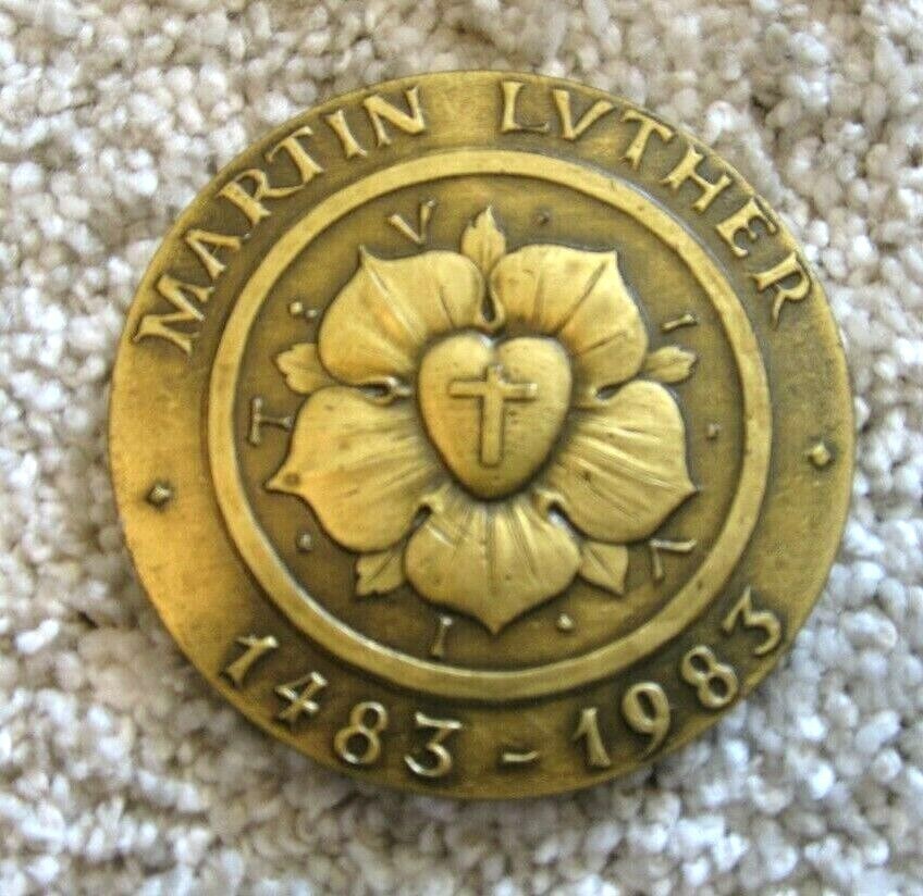 MARTIN LUTHER 1483 - 1983 VERY RARE COMMEMORATIVE | eBay