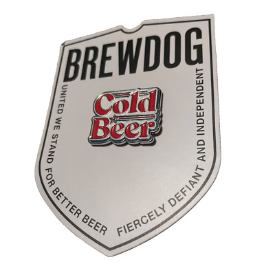 Brewdog kaltes Bier Pin Anstecker Bar neu auf Karte siehe meine Angebote für weitere Abzeichen