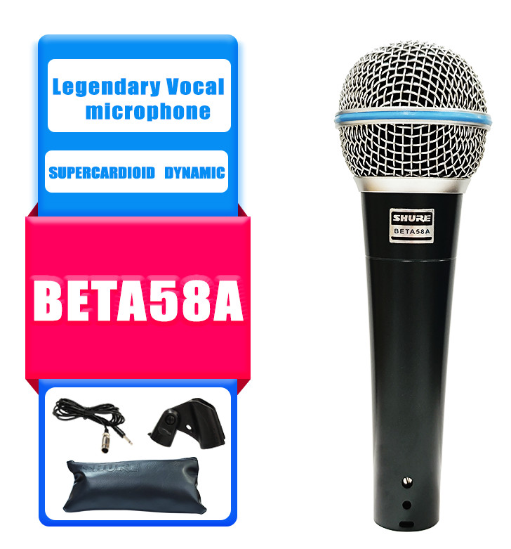 Shure Beta 58A Supercardioid Dynamic Vocal Microphone US Fast 