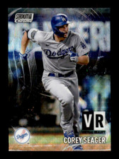 2021 Stadium Club Chrome Virtual Reality Wave Refractor #VR-13 Corey Seager SP