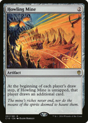 Howling Mine - Rare NM - Commander 2016