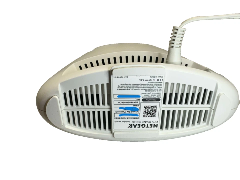 NETGEAR Orbi RBS20(2) Satellite & RBR20(1) Router Home Mesh WiFi Tri-band Set - Image 3 of 4