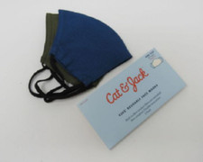 NEW Cat  Jack Kids' 2 Pack Fabric Cloth Face Coverings One Size