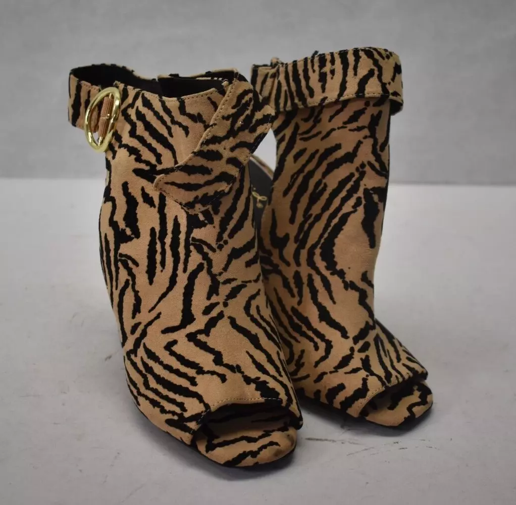 Qupid leopard mules sale