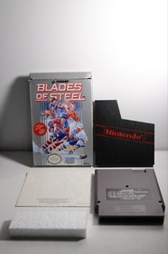 Blades Of Steel (Nintendo NES, 1987) CIB Complete w/Manual Tested