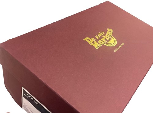 Gosha Rubchinskiy X Dr Martens Archie GR White Patent Shoes Men’s UK Size 9 NEW - Picture 10 of 11