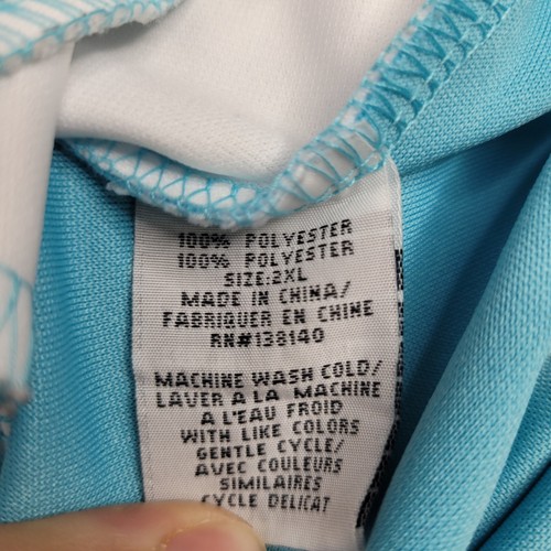 Born Fly Warmup Jacket Mens 2XL Blue 2002 Cycling Graphic Full Zip Pockets READ - Picture 6 of 9