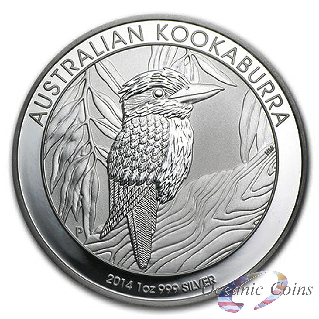 2014 クーカバラ銀貨 1oz 純銀999 オーストラリア パースミント Australian Kookaburra 2014 Silver Bullion Coins for sale | eBay