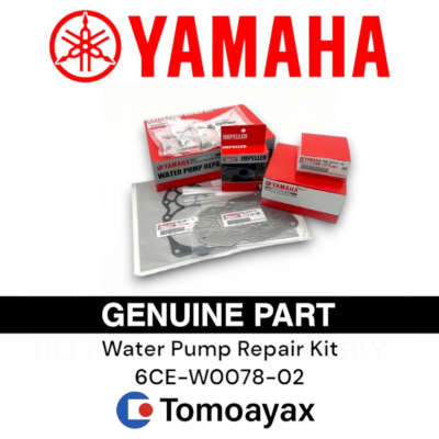6CE-W0078-02 Yamaha Water Pump Repair Kit New Genuine OEM Part