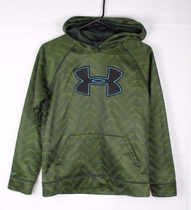felpa under armour bambino verde