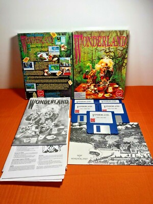Wonderland IBM PC Virgin Mastertronic 3.5'' Floppy Variant   AS IS
