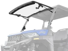 SuperATV Scratch Resistant Flip Windshield for Polaris Ranger SP 570 (2022+)