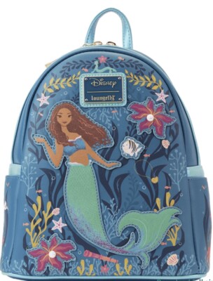 NEW LOUNGEFLY X Disney The Little Mermaid Live Action Mini  display picture 1