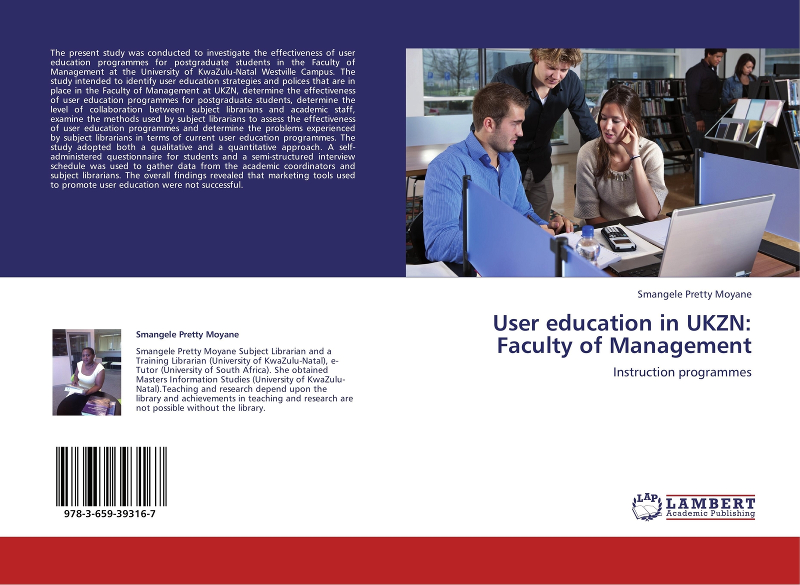 Smangele Pretty Moyane | User Education In Ukzn: Faculty Of Management