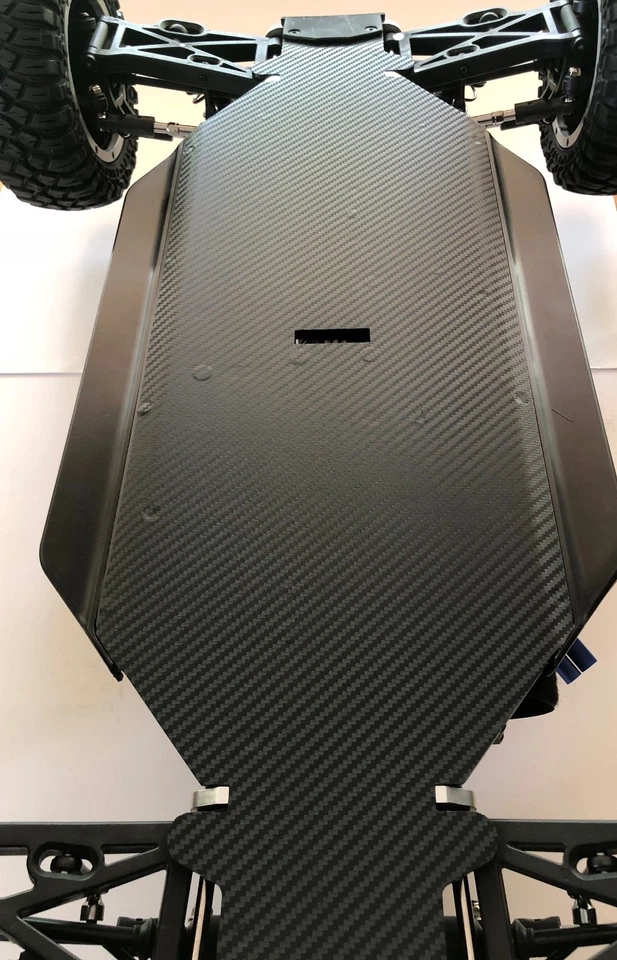 3  Traxxas Xmaxx-T-Maxx / E-Maxx Chassis Protector 4D Carbon Fiber-High Gloss  - Image 4 of 4