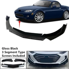 Universal Fit For Mazda MX-5 Miata 2006-2008 Front Lip Splitter Spoiler 2 Layer