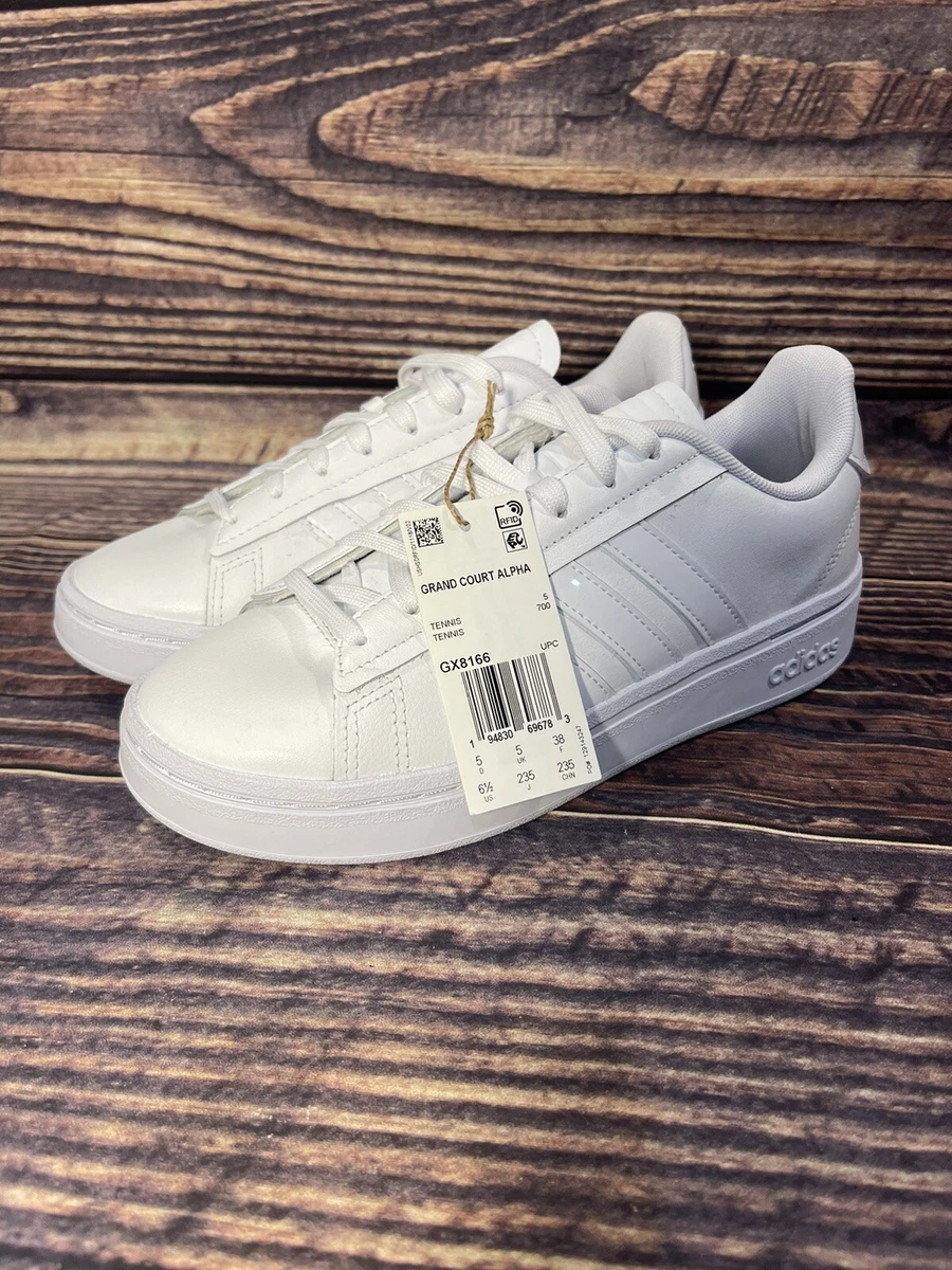 adidas Grand Court Alpha Shoes - White | Women's Lifestyle | adidas US