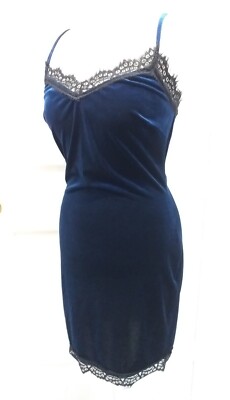 slim fit dress slacks Mela Blue Velvet Long Sleeve Ruched Fitted Dress