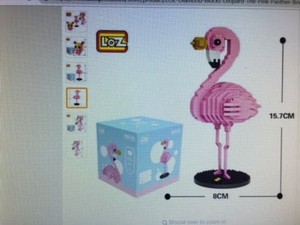flamingo building blocks