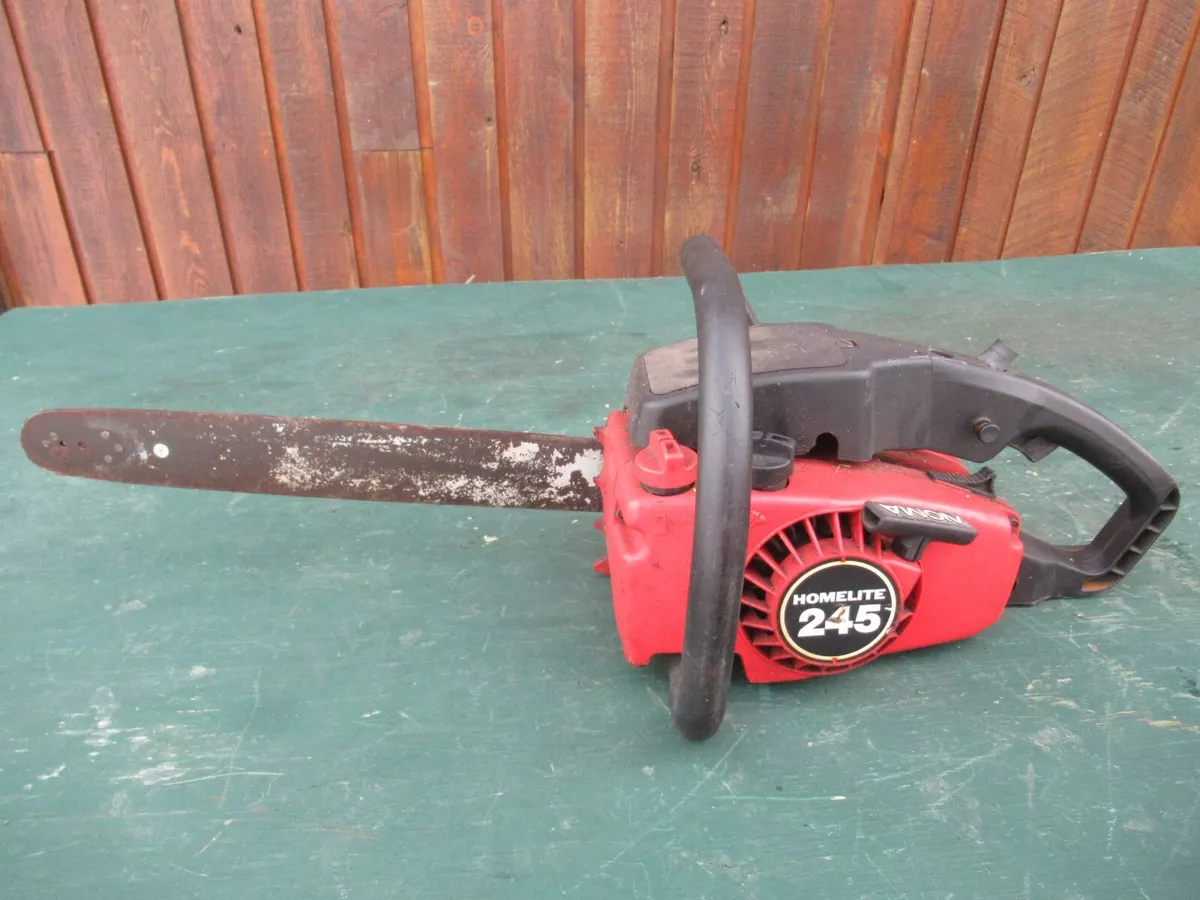 Vintage HOMELITE 240 Chainsaw Chain Saw 16