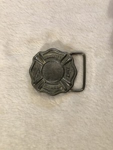 Vintage Volunteer Fire Dept. Belt Buckle