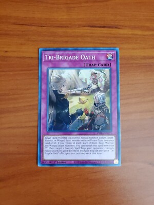 Tri-Brigade Oath - Yugioh Phantom Rage 1st Ed - PHRA-EN071 - NM/MINT