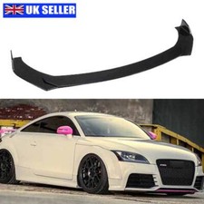 Glossy Black For Audi TT 05-2015 Front Bumper Lip Splitter Spoiler Body Kit UK