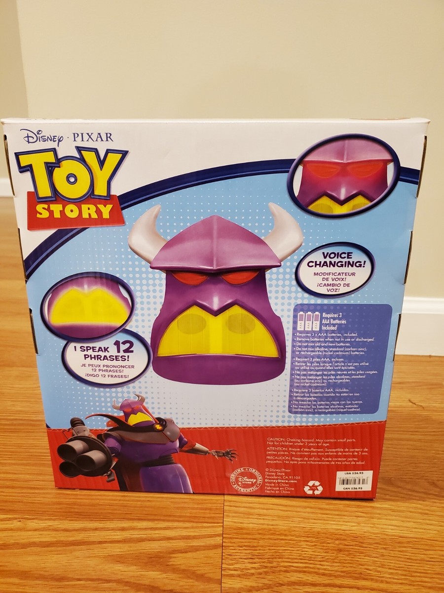 Disney PIXAR Original Toy Story Light Up Voice Changing Zurg Mask