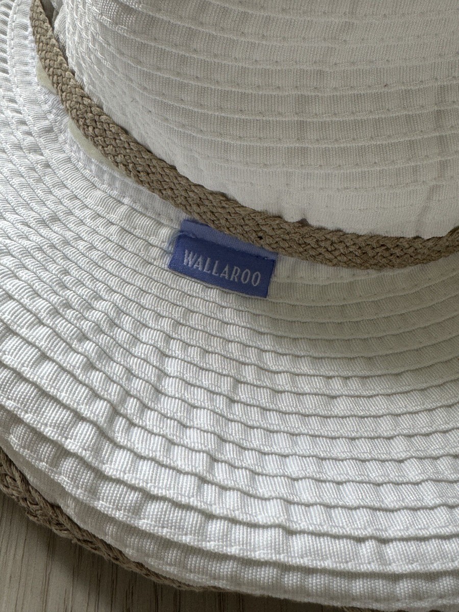 Wallaroo Hat Co Captiva Floppy Wide Brim Sun Hat White  display picture 1