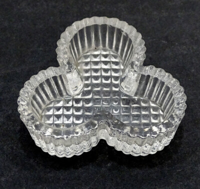 EAPG Antique WESTMORELAND SPECIALTY GLASS #200 Celery Dip OPEN SALT Dish Cellar